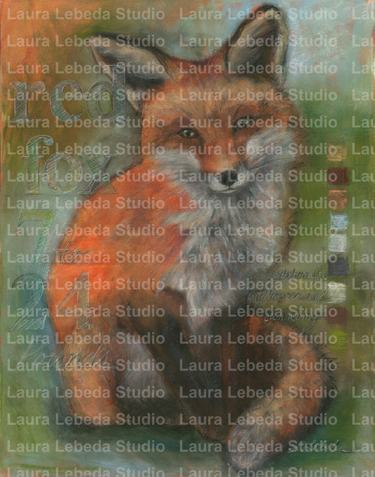 "Red Fox" - Giclée Print